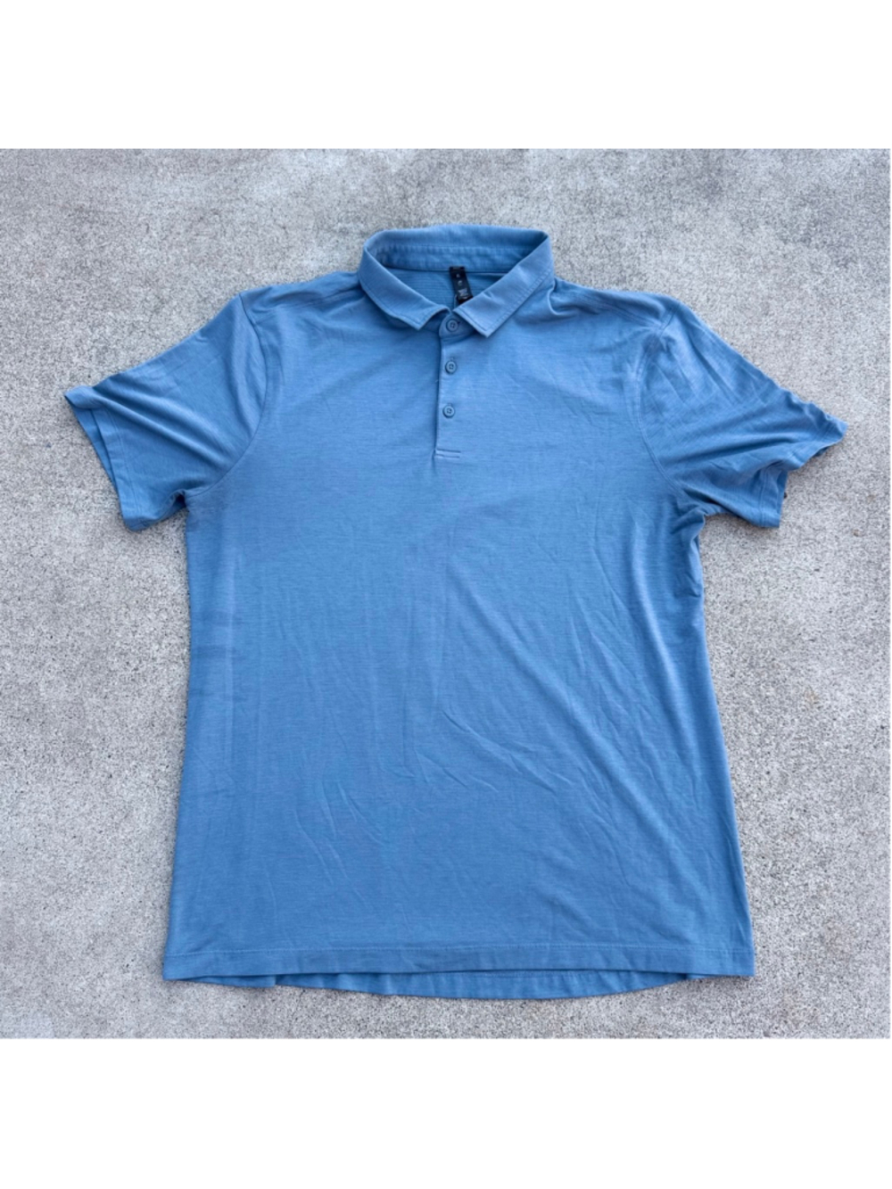 Lululemon Short Sleeve Polo Shirt Men’s Size XL